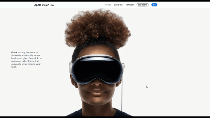 3d apple site example
