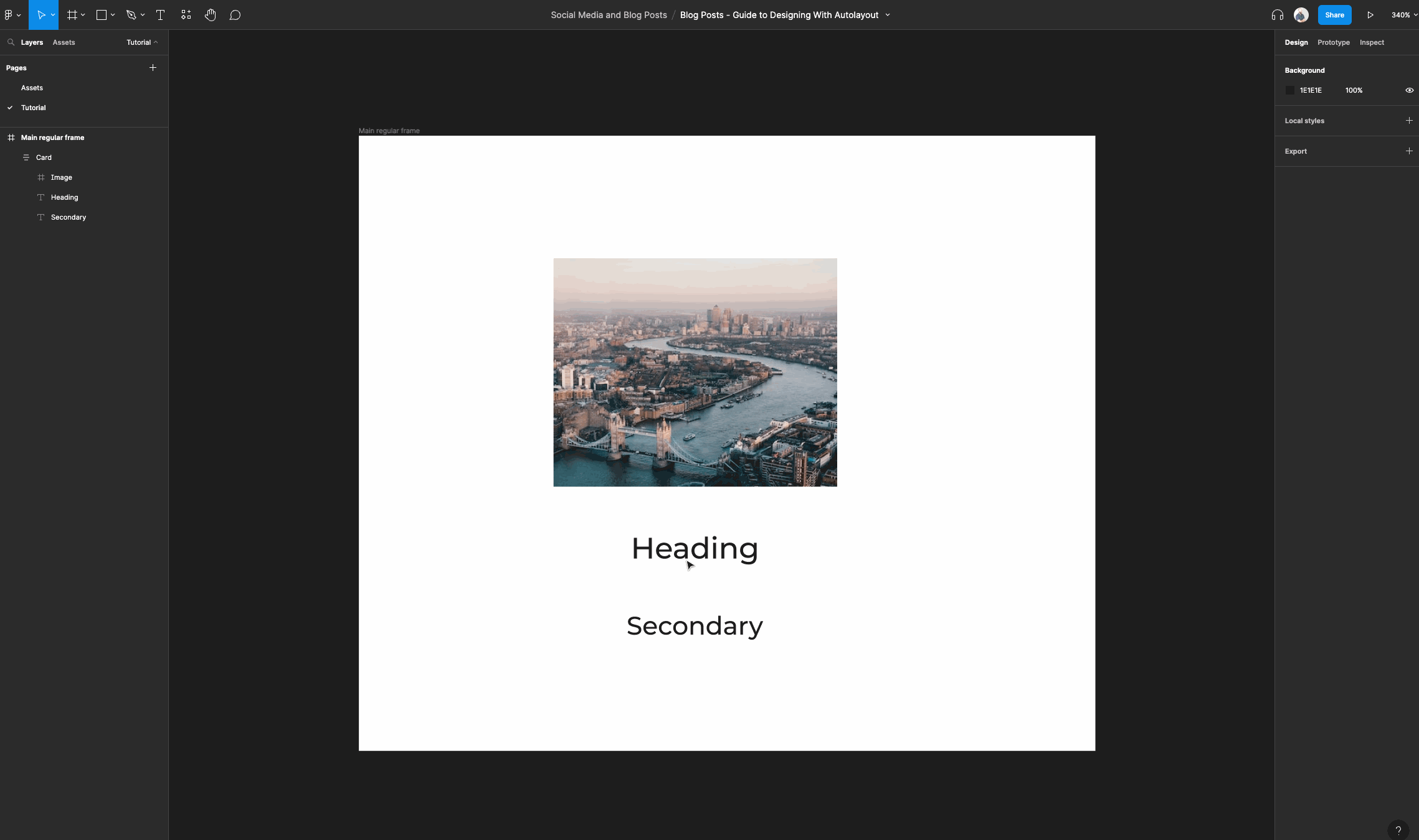 Group your text layers