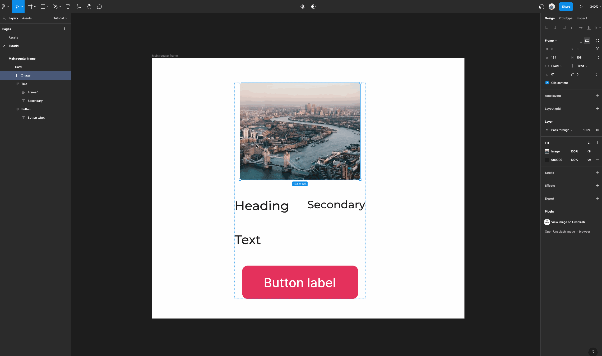 Set to fixed width