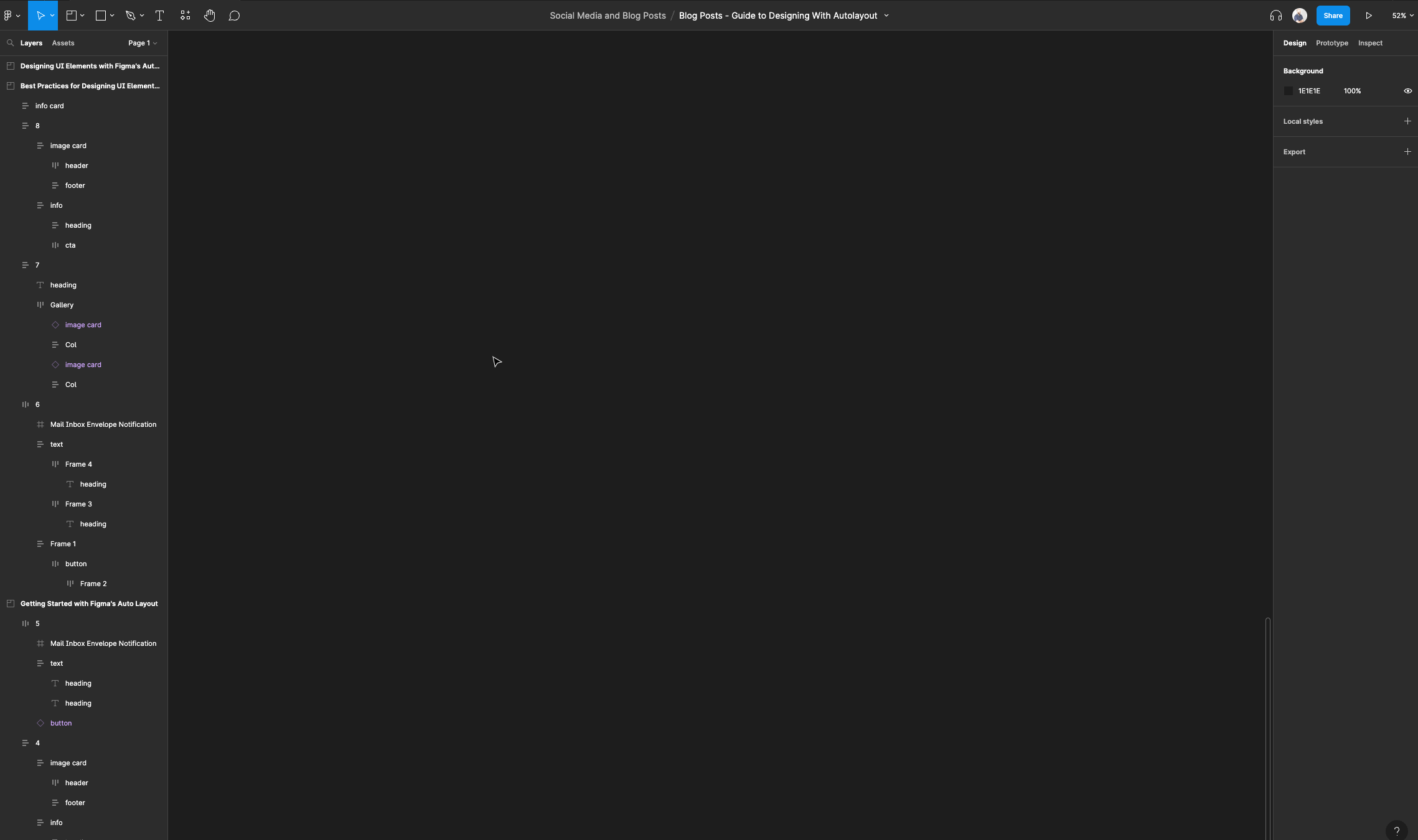 Create and name your frame