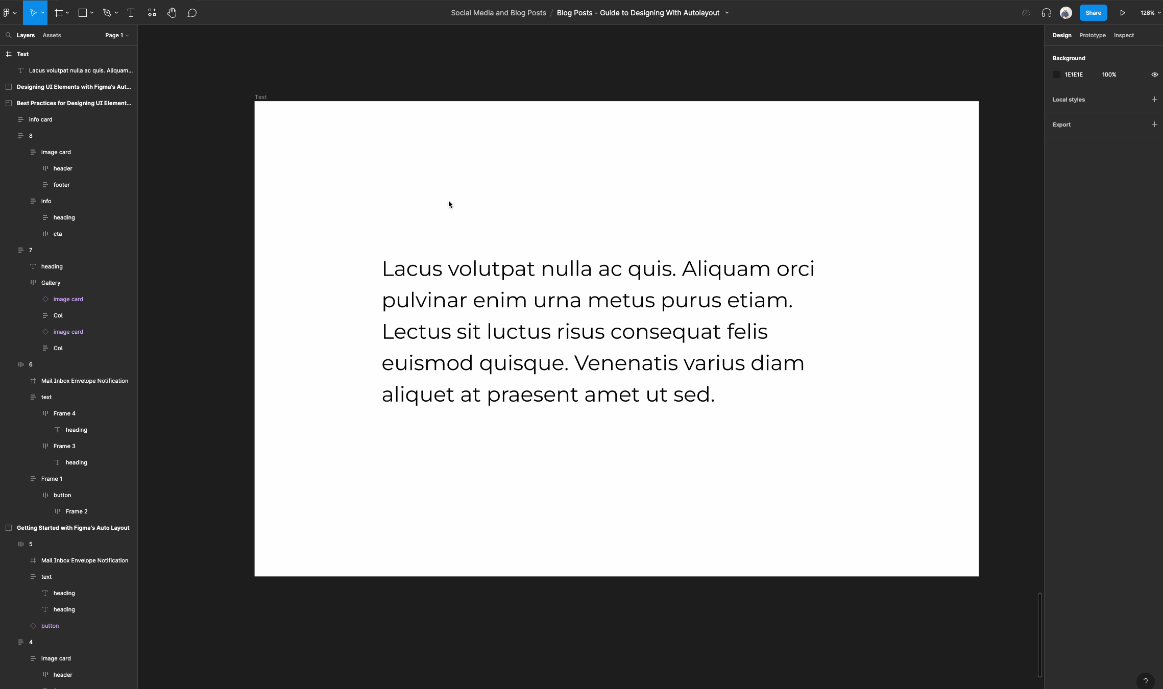 Add auto layout