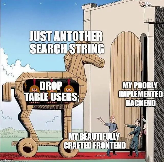 SQL injection attack example