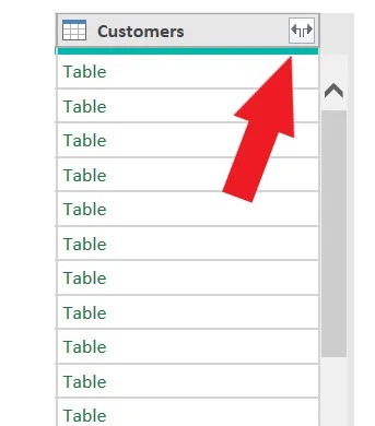 click the drop down menu