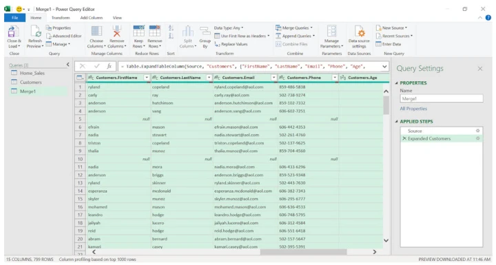 data is added to sheet