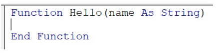 Add your first variable