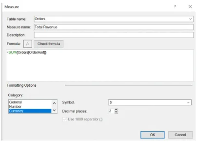 create a measure