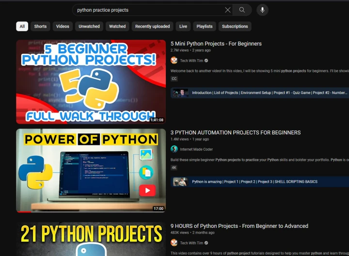 add projects