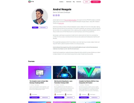 Andrei's courses