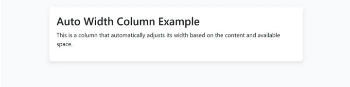 auto width example