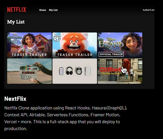 build a netflix clone project