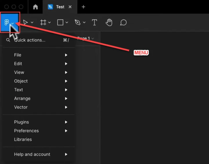 CANVAS MENU