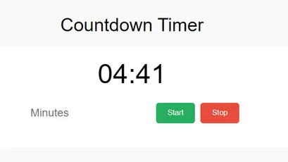 countdown timer