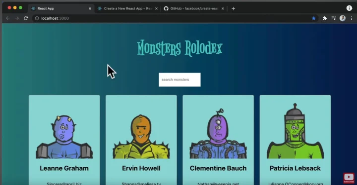 create a react app