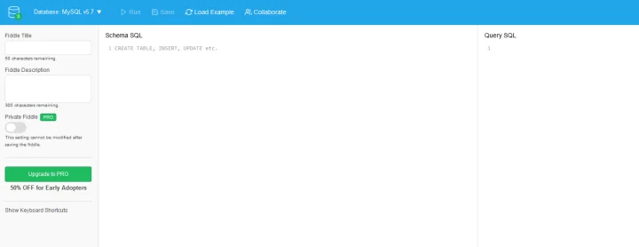 dbfiddle