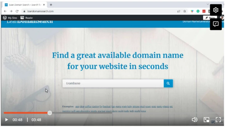 enter a seed keyword