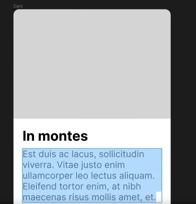 example lorem ipsum in figma