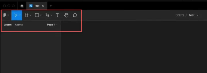 figma canvas toolbar