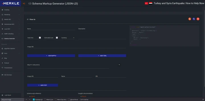 how to schema before filled out