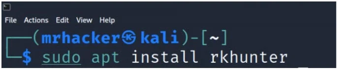 install rkhunter