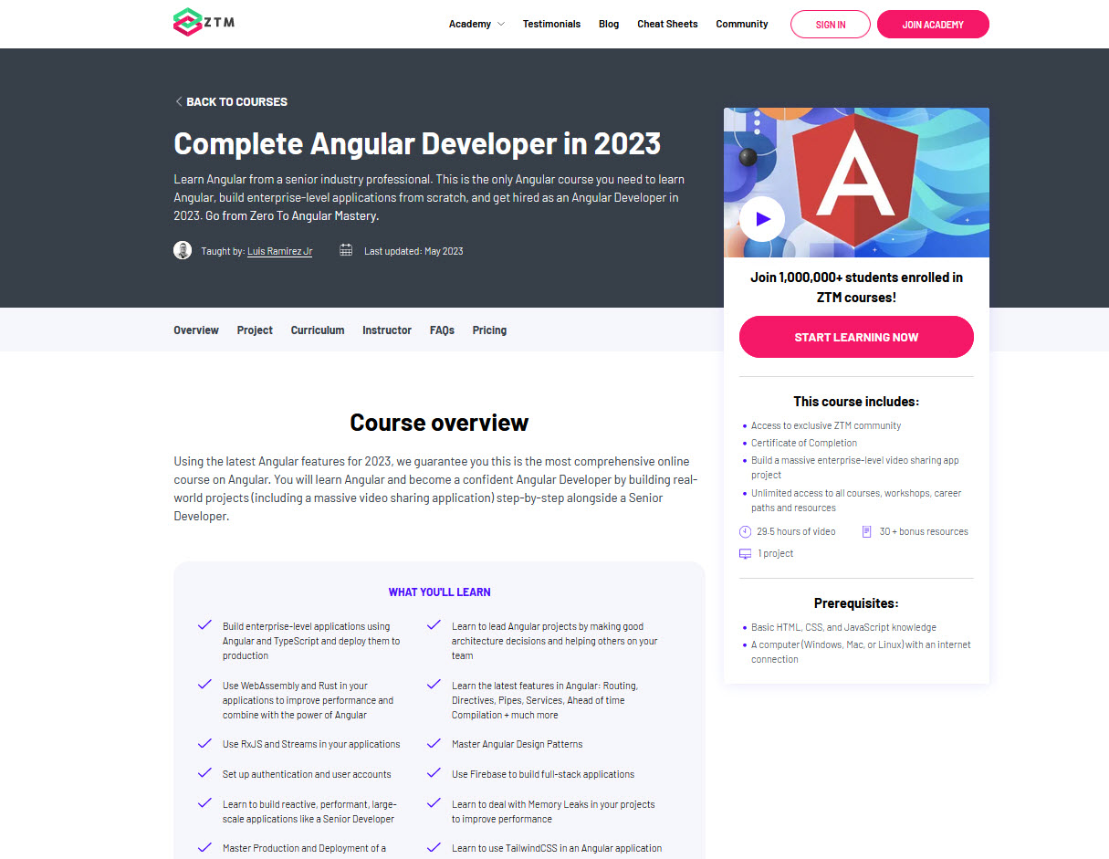 learn angular