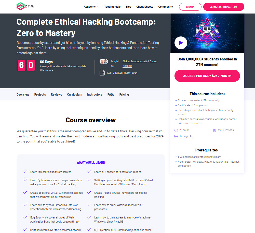 learn ethical hacking