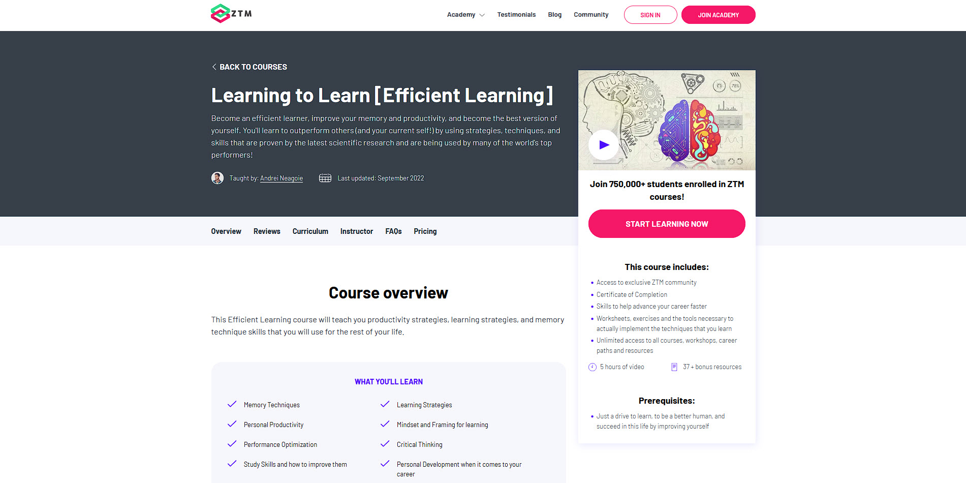 learn how to learn more effectively