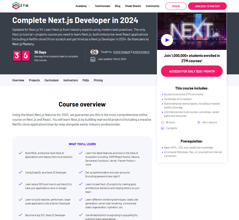 learn next.js