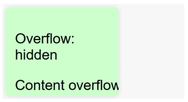 overflow hidden