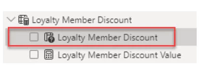 select the correct field