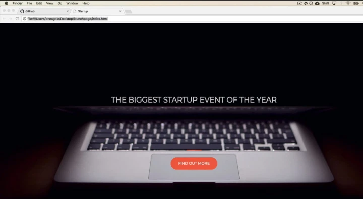 site example using basic web dev languages