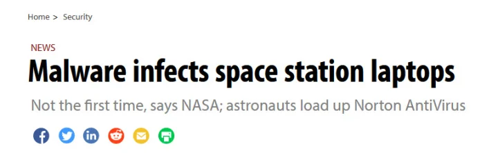 space station hacked