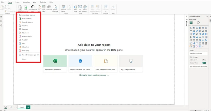 supported data types for power query