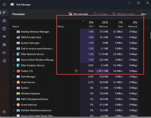 task manager