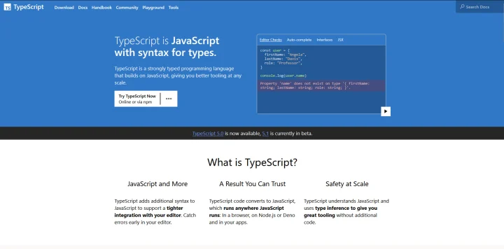 typescript