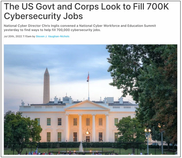 us government hiring cybersecurity jobs