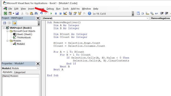 for next loops 2d range example