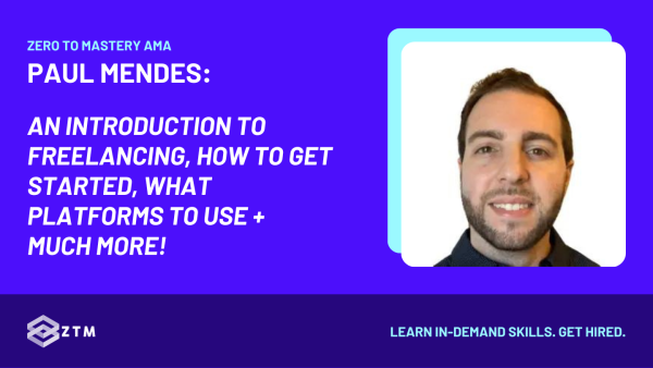 AMA Deep Dive On Freelancing And Side Hustles With Paul Mendes preview