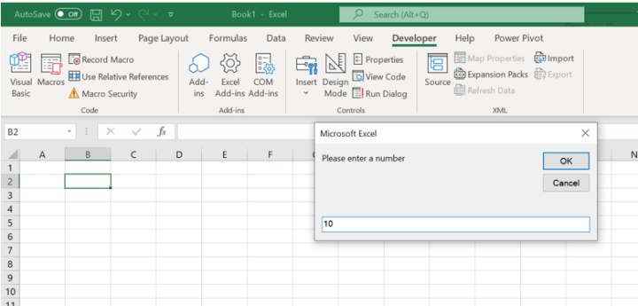 Input box