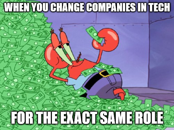 Get a tech pay rise by moving company