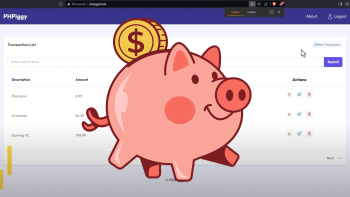 PHPiggy: Expense Tracking Application